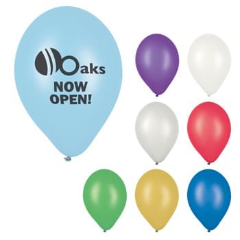 9" Metallic Balloon - Made of Natural Latex Rubber   | Helium Quality  | Great For Parties Or Special Events | Long Lasting Float Time  | Made In The USA | EQP Does Not Apply To This Item