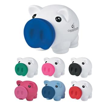 Mini Prosperous Piggy Bank - Removable Nose For Coin Retrieval