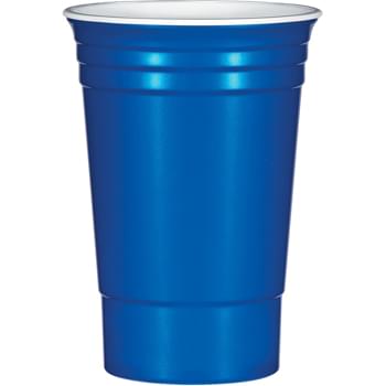 The Cup™ - Made From Tri-Edgeâ„¢ Polypropylene Material | Holds 16 OZ. | Sturdy And Reusable | Great For Tailgating, Parties And Company Picnics | Made In The USA | Double Wall Insulated | Meets FDA Requirements | BPA Free | Hand Wash Recommended