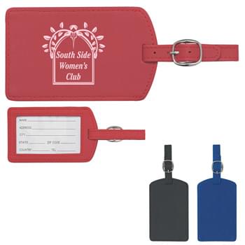 Luggage Tag - Soft Touch Luggage Tag With Adjustable Strap | ID Card