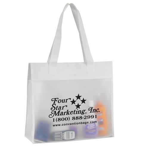 Environmentally Friendly Frosted Tote Bags