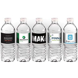 16.9 Oz. Custom Label Bottled Water