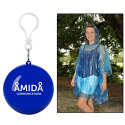 Poncho Ball Key Chain for Personal Safety