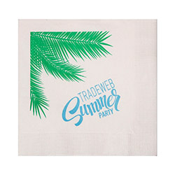 White 3-Ply Beverage Napkins (5"x5")