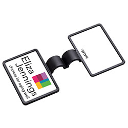 Anti-Microbial Rectangle Stethoscope ID Tag