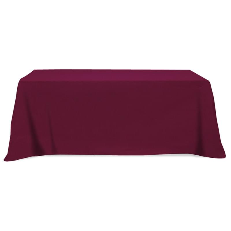 Flat 4-sided Table Cover - fits 6' standard table