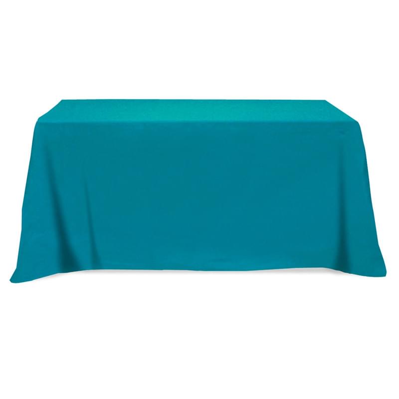 Flat 3-sided Table Cover - fits 6' standard table