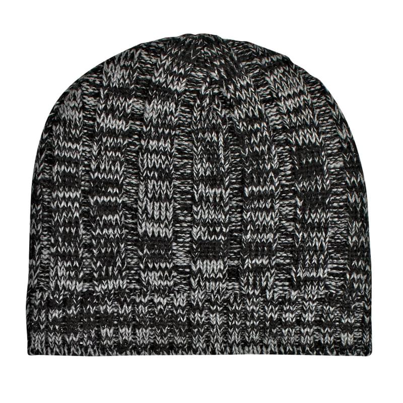 Knit Heathered Beanie Cap