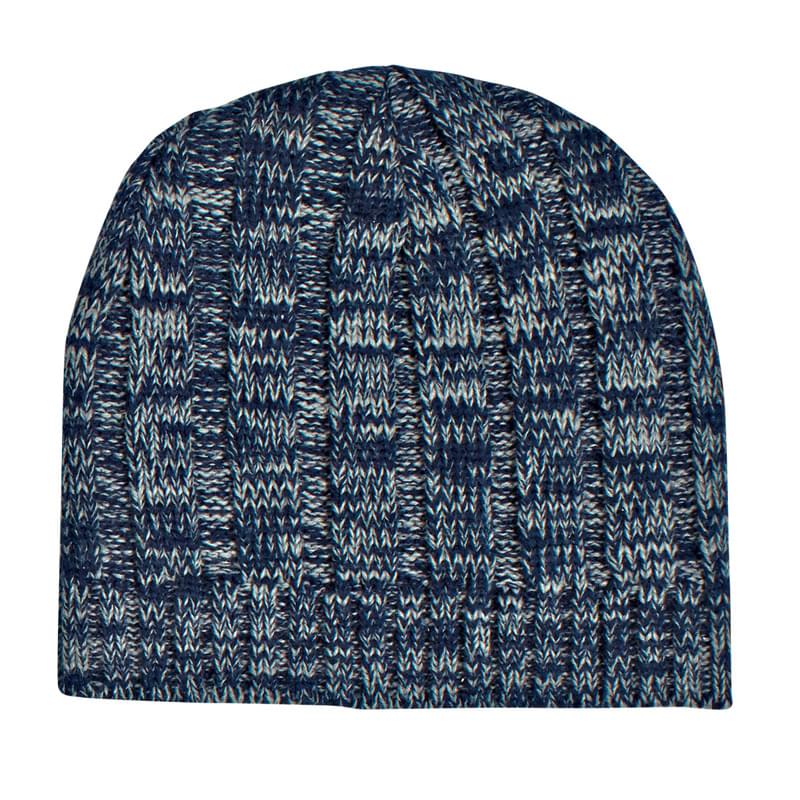 Knit Heathered Beanie Cap