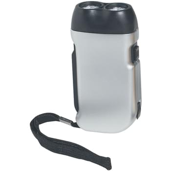 Hand Squeeze Flashlight With Wrist Band