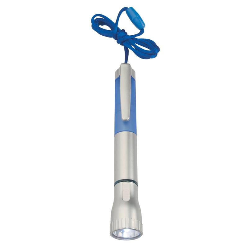 Flashlight With Light-Up Pen