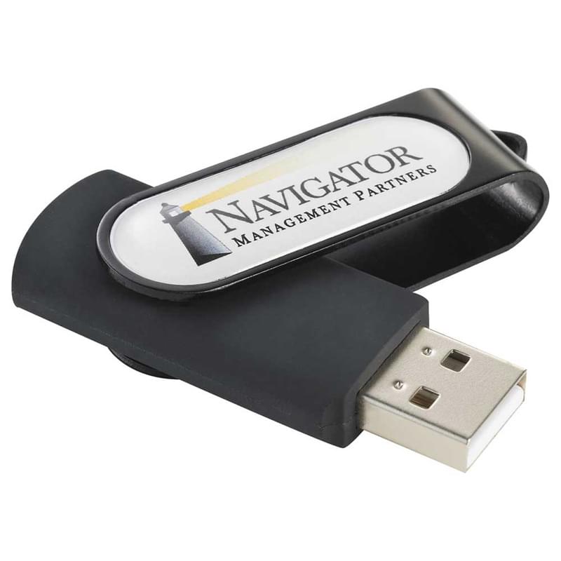 Domeable Rotate Flash Drive 1GB