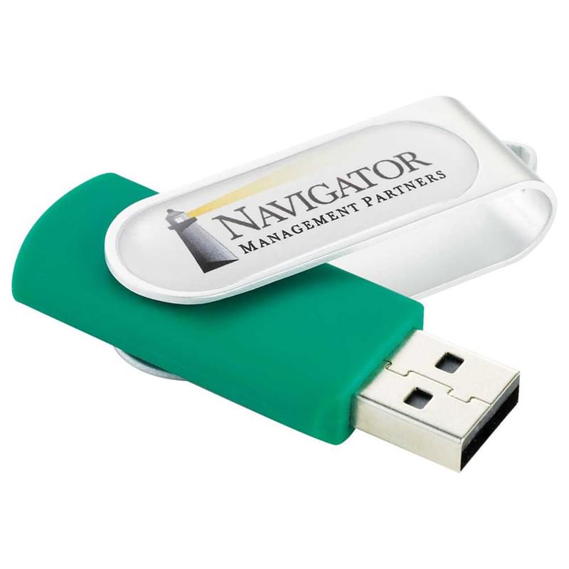 Domeable Rotate Flash Drive 1GB