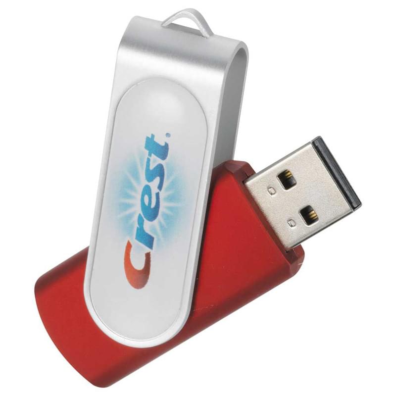 Domeable Rotate Flash Drive 1GB