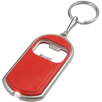 Bottle Opener Key Chain With LED Light