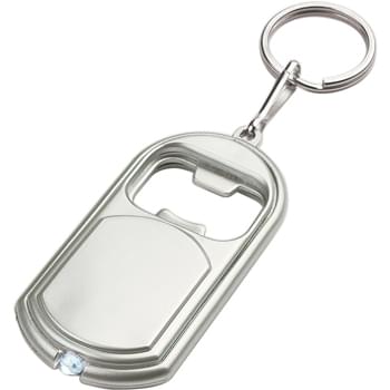 Bottle Opener Key Chain With LED Light