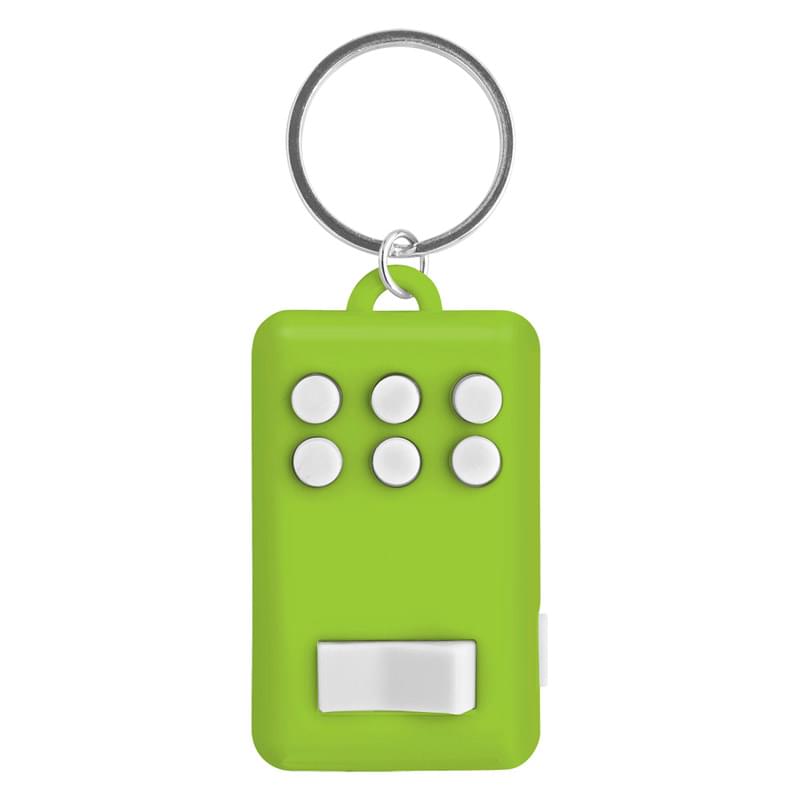 Fun Key Ring With Light