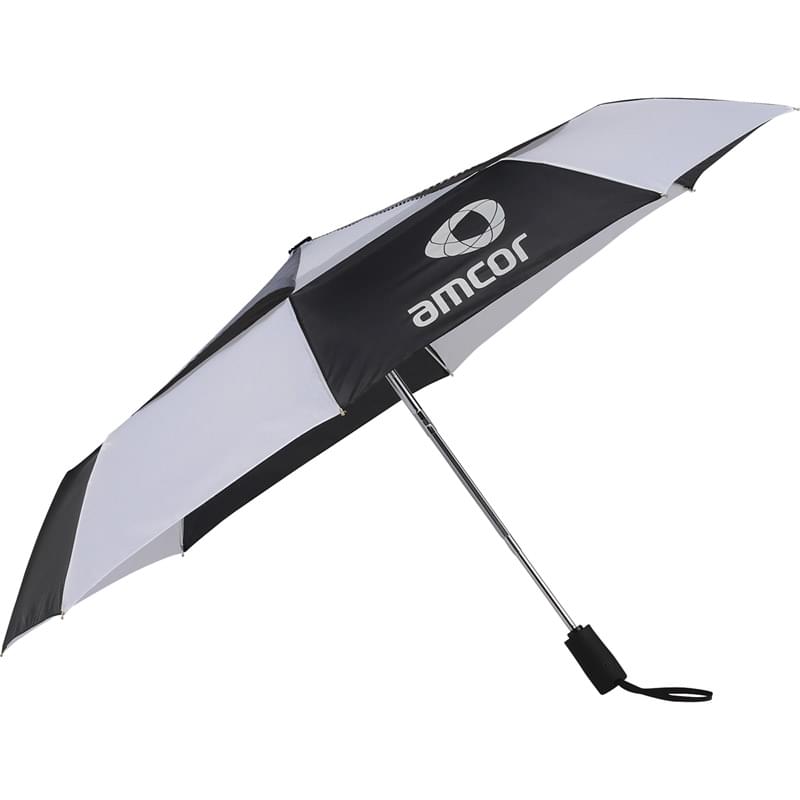 42" Vented, Auto OpenClose Folding Umbrella