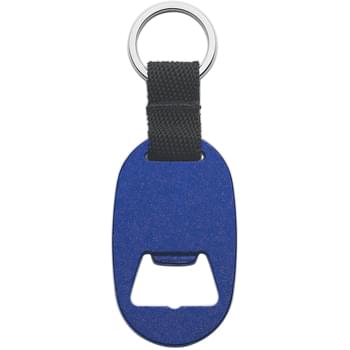 Metal Key Tag With Bottle Opener