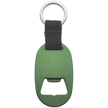 Metal Key Tag With Bottle Opener