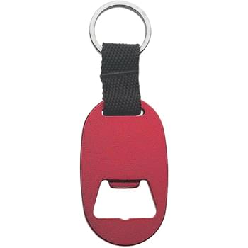 Metal Key Tag With Bottle Opener