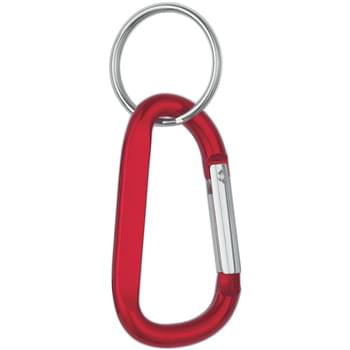 6mm Carabiner With Split Ring