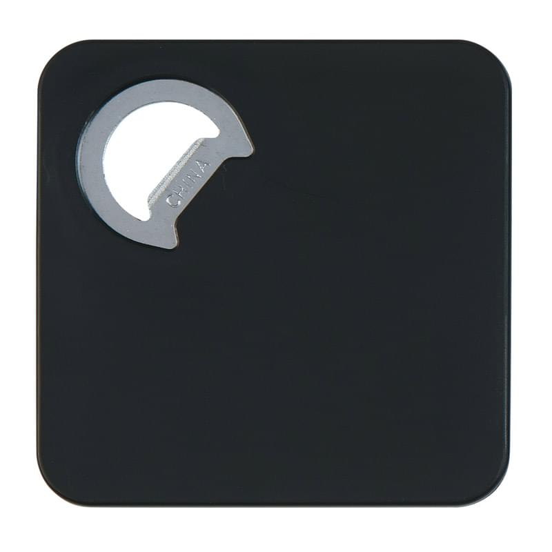 Square Coaster With Bottle Opener