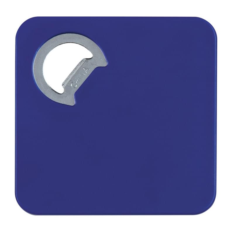 Square Coaster With Bottle Opener