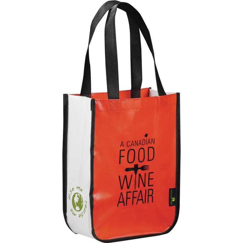 Laminated Non-Woven Small Shopper Tote