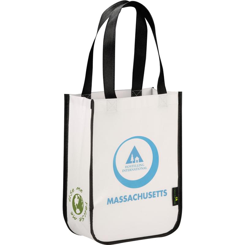 Laminated Non-Woven Small Shopper Tote