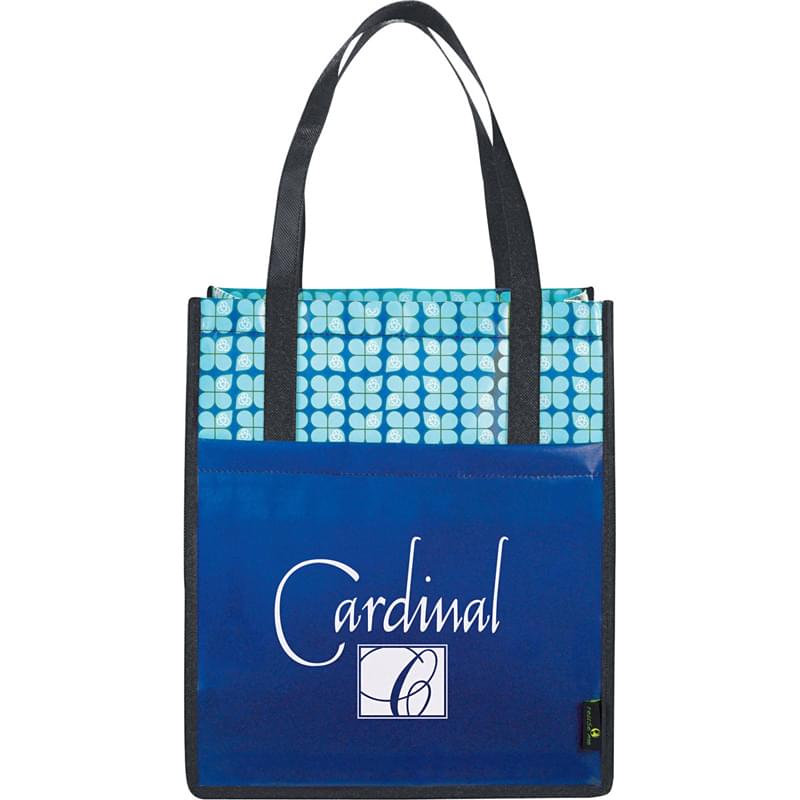 Laminated Non-Woven Big Grocery Tote