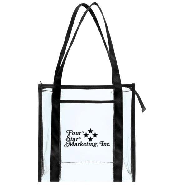 Transparent Zip Tote