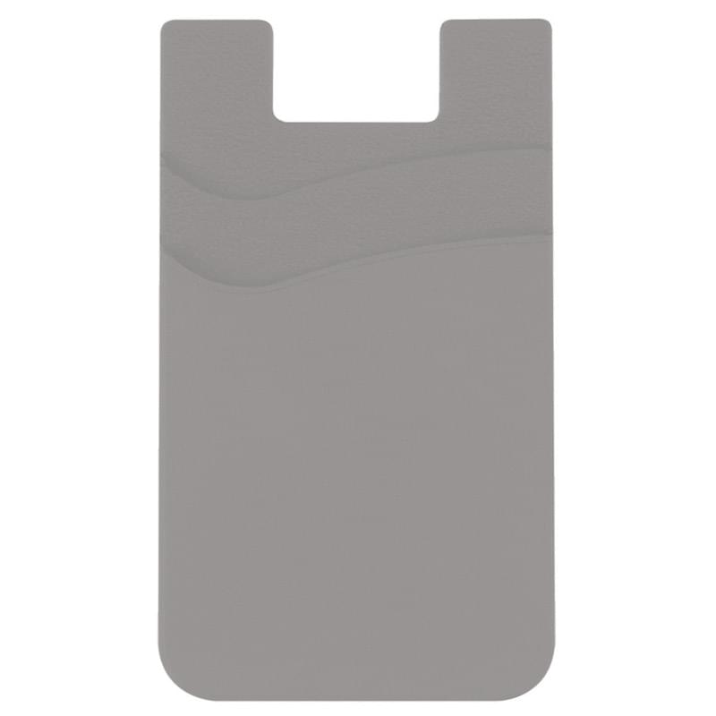 Dual Pocket Silicone Phone Wallet