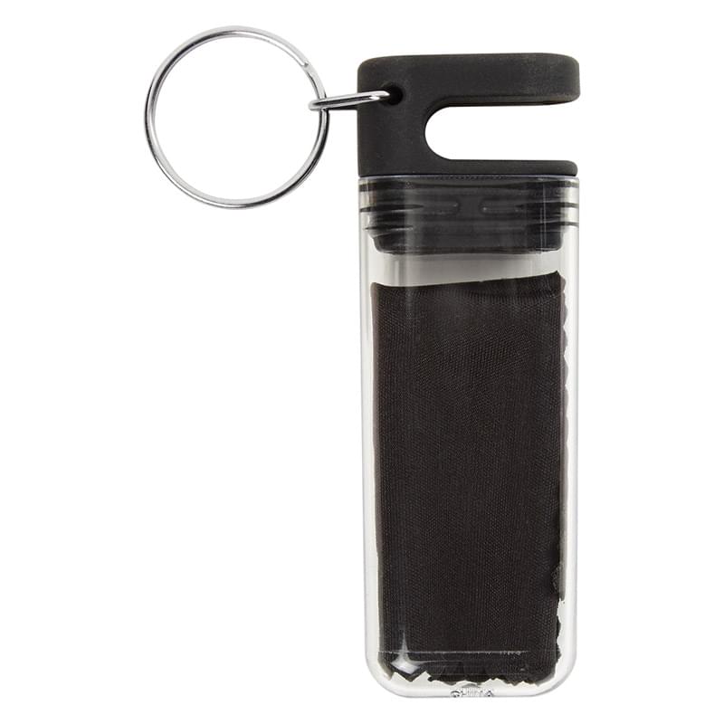 Cleaning Cloth/Phone Stand Key Tag