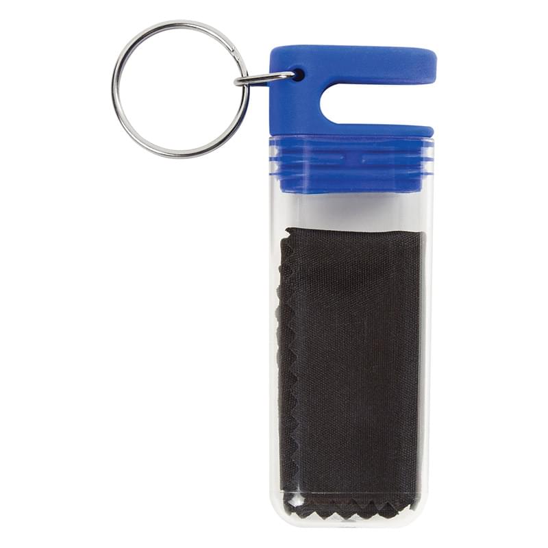 Cleaning Cloth/Phone Stand Key Tag