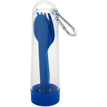 Utensil Kit With Carabiner