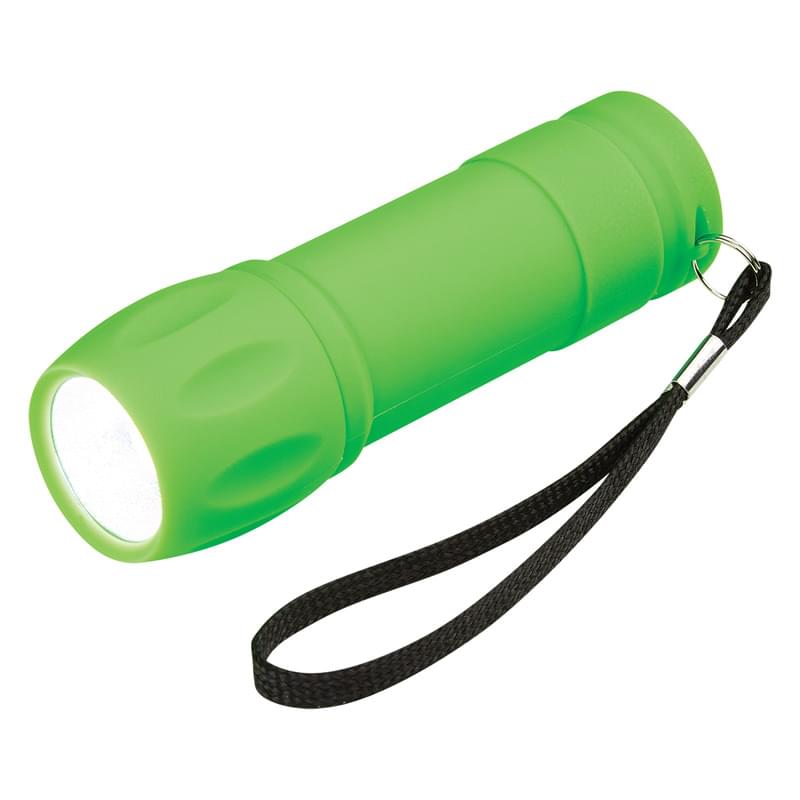 Rubberized COB Light With Strap