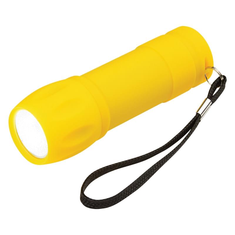Rubberized COB Light With Strap