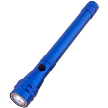 Telescopic Aluminum Flashlight With Magnet