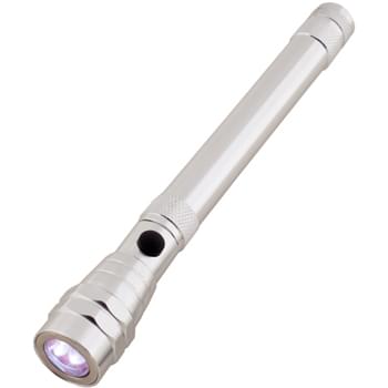 Telescopic Aluminum Flashlight With Magnet