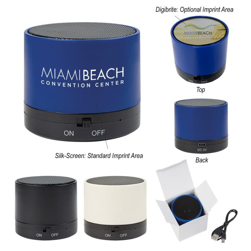 Wireless Mini Cylinder Speaker