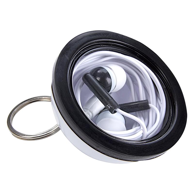 Incline Earbuds Holder With Phone Stand