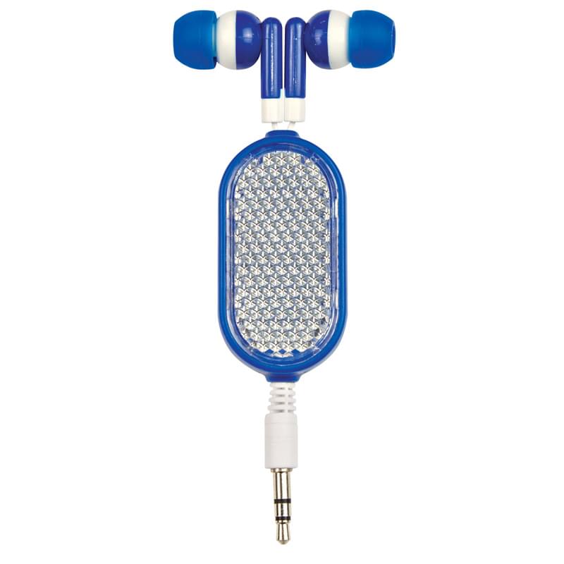 Retractable Reflective Earbuds