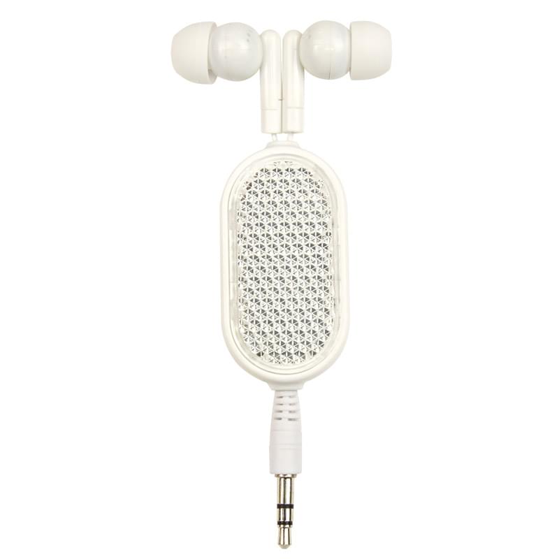 Retractable Reflective Earbuds