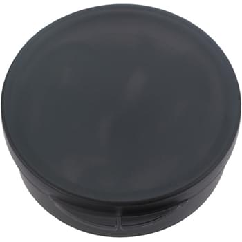 Ear Buds In Round Plastic Case