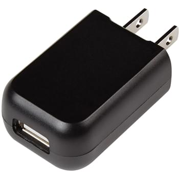 Rectangular UL Listed USB A/C Adapter