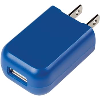 Rectangular UL Listed USB A/C Adapter