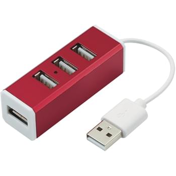 4-Port Aluminum USB Hub