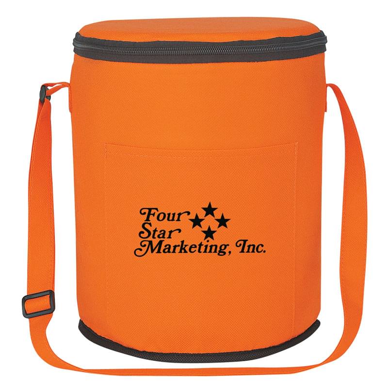 Non -Woven Round Kooler Bag