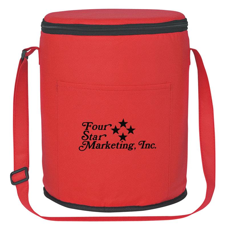 Non -Woven Round Kooler Bag